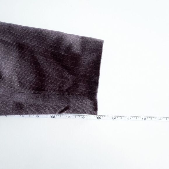 Windsmoor Women's Lined Blazer Long Jacket Coat Long Sleeve Brown Size 14 - Picture 7 of 7